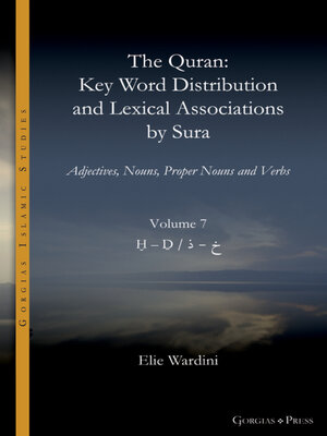 cover image of The Quran. Key Word Distribution and Lexical Associations by Sura
